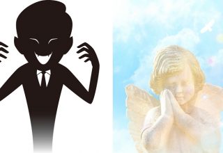 天使と悪魔のイメージ