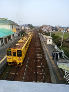 久大本線　古い列車